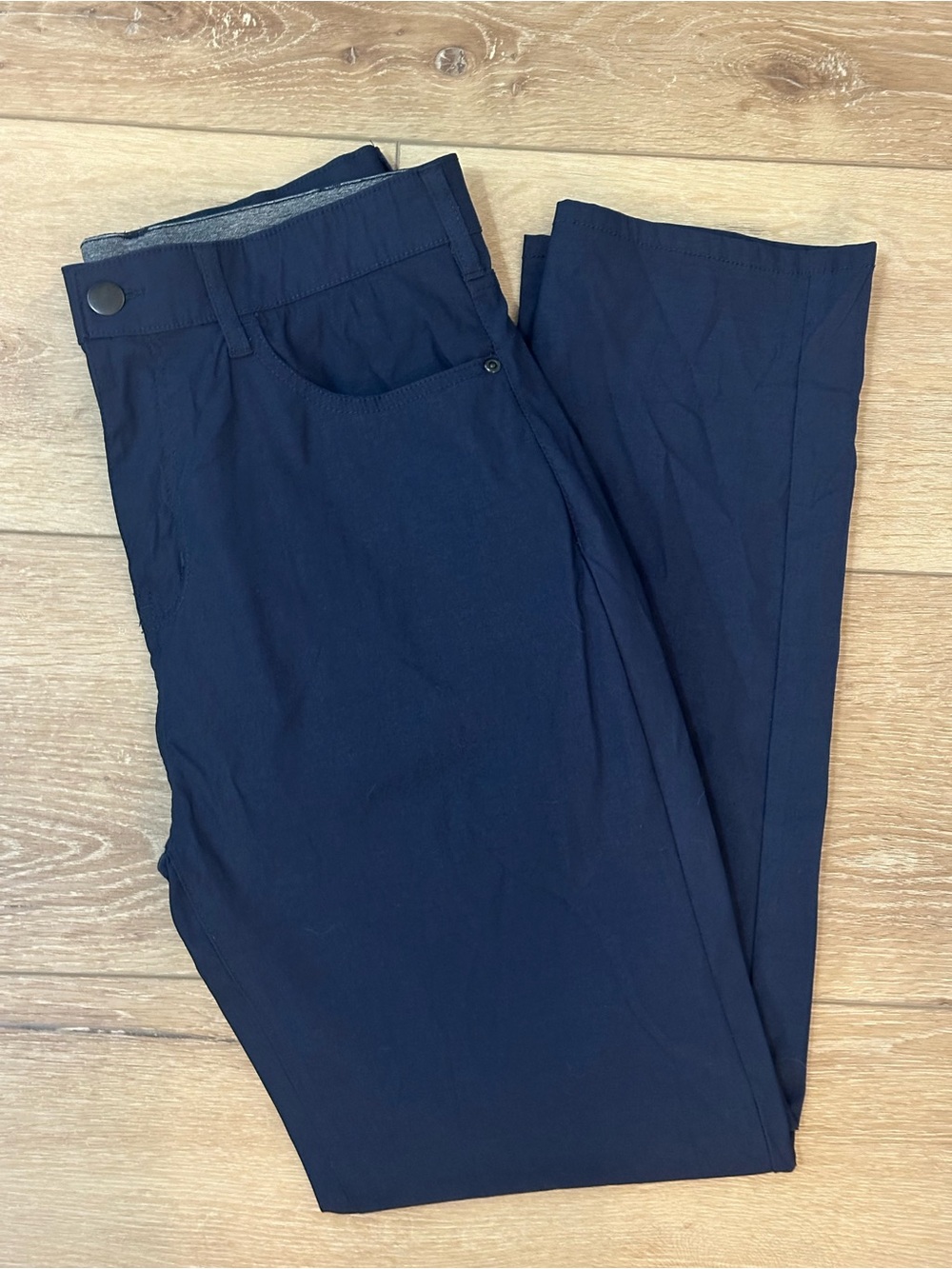 DKNY Men's Dark Navy Dress Pants